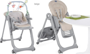 Стульчик для кормления Chicco Polly Magic Relax, кресло для новорожденного